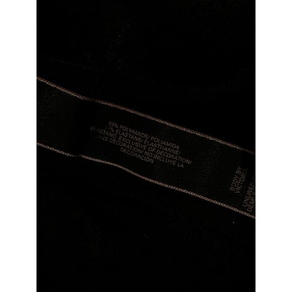 Victoria’s Secret Body By SZ 36D Unlined Demi Bra Floral Lace Wired Adjustable - Picture 10 of 11